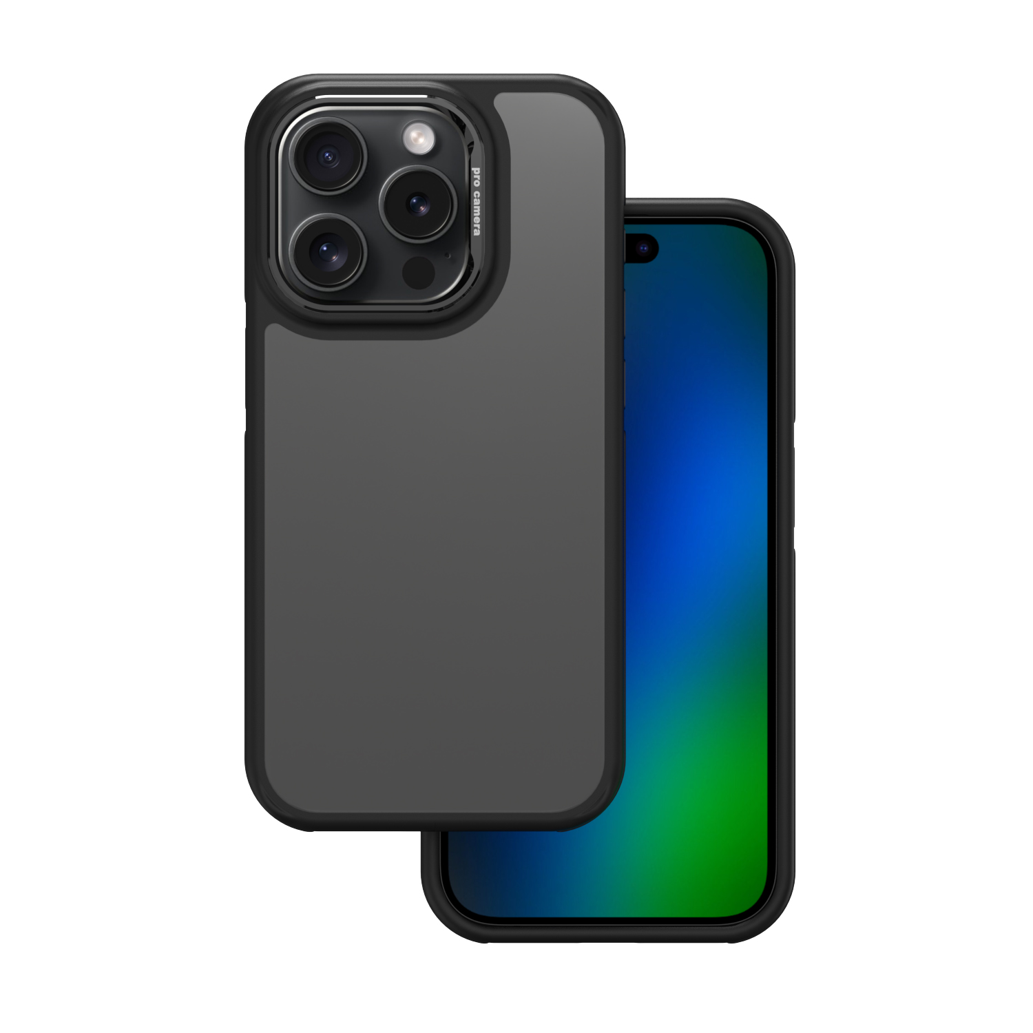 413119_oryg Crystal Black dėklas iPhone 15 Pro 6,1 – spalva: juoda - Image 1