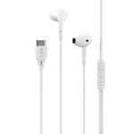 Devia wired earphones Kintone A3 Digital USB-C white - Image 4