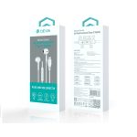 Devia wired earphones Kintone A3 Digital USB-C white - Image 8