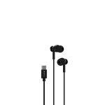 Devia wired earphones Smart M1 Digital Metal USB-C black - Image 3