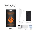 Tempered glass metal frame for Samsung Galaxy A56 5G black frame - Image 4