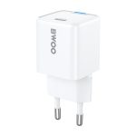 BWOO GaN PD wall charger 1x USB-C port 1A 30W white