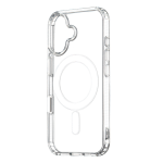 Anti Shock 1,5 mm Mag case for iPhone 16 Pro 6,3 transparent big hole + button - Image 5