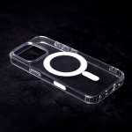 Anti Shock 1,5 mm Mag case for iPhone 16 Pro 6,3 transparent big hole + button - Image 7