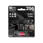 GoodRam memory card IRDM 256GB microSD UHS-I U3 V30 with adapter