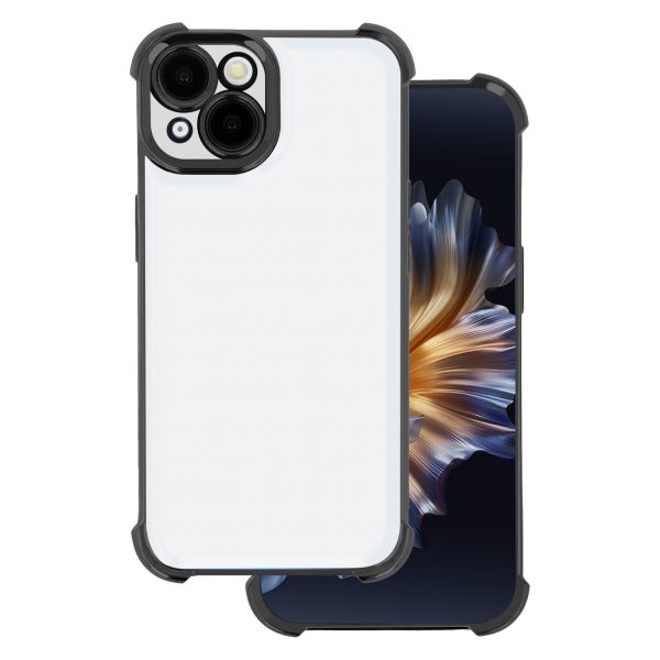 Anti Shock Chrome case for Samsung Galaxy A36 5G black