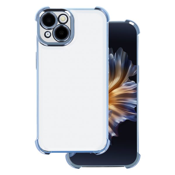 Anti Shock Chrome case for Xiaomi Redmi Note 14 4G blue