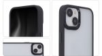 Satin Elegant Matt Case for Samsung Galaxy S23 Ultra black - Image 4