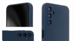 Silicon Soft Case for Samsung Galaxy S23 Ultra dark blue - Image 4