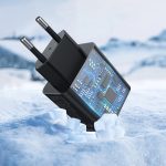 Devia wall charger Rocket PD 45W 1x USB-C black - Image 8