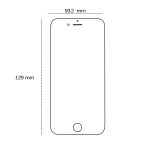 Tempered glass 2,5D for iPhone 7 / 8 / SE 2020 / SE 2022 - Image 3