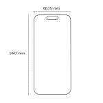 Tempered glass 2,5D for iPhone 16 Pro / 17 / 17 Pro - Image 3