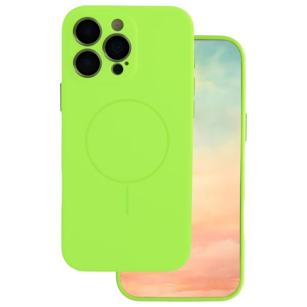 Ultra Trendy Vivid Thin Mag case for iPhone 16 Pro Max 6,9 green