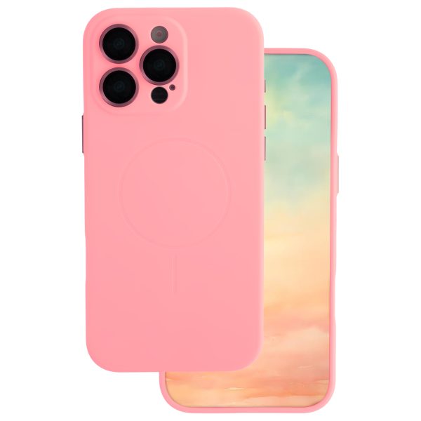 Ultra Trendy Vivid Thin Mag case for iPhone 16 6,1 pink