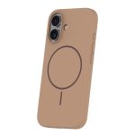 Silicone Thin Mag dėklas iPhone 16 6,1 – spalva: ruda - Image 3