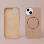Silicone Thin Mag dėklas iPhone 16 Plus 6,7 – spalva: ruda - Image 5