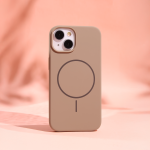 Silicone Thin Mag dėklas iPhone 16 6,1 – spalva: ruda - Image 6