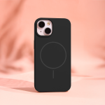 Silicone Thin Mag dėklas iPhone 16 Pro Max 6,9 – spalva: juoda - Image 6