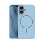 Silicone Thin Mag dėklas iPhone 16 6,1 – spalva: šviesiai mėlyna