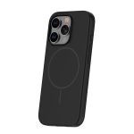 Silicone Thin Mag dėklas iPhone 16 Pro 6,3 – spalva: juoda - Image 3