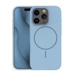 Silicone Thin Mag dėklas iPhone 16 Pro Max 6,9 – spalva: šviesiai mėlyna