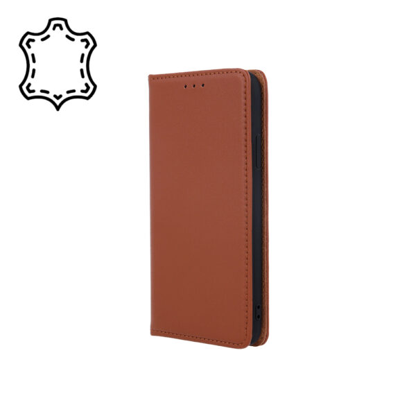 Genuine Leather Smart Pro for Xiaomi Redmi 14C 4G/ 14C 5G / Redmi A4 / POCO C75 brown