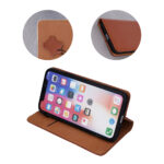 Genuine Leather Smart Pro for Xiaomi Redmi 14C 4G/ 14C 5G / Redmi A4 / POCO C75 brown - Image 4