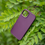 Satin case for Samsung Galaxy S23 burgundy - Image 6
