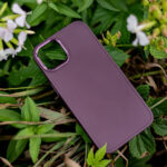 Satin case for Samsung Galaxy S23 burgundy - Image 7
