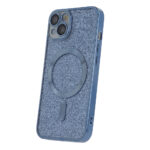 Glitter Chrome Mag dėklas iPhone 15 Plus 6,7 – spalva: mėlyna