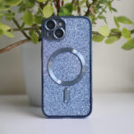 Glitter Chrome Mag dėklas iPhone 15 Plus 6,7 – spalva: mėlyna - Image 5