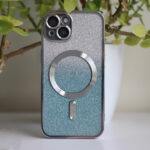 Glitter Chrome Mag dėklas iPhone 15 Plus 6,7 silver gradient - Image 3