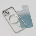 Glitter Chrome Mag dėklas iPhone 15 Plus 6,7 silver gradient - Image 7