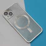 Glitter Chrome Mag dėklas iPhone 15 Plus 6,7 silver gradient - Image 8