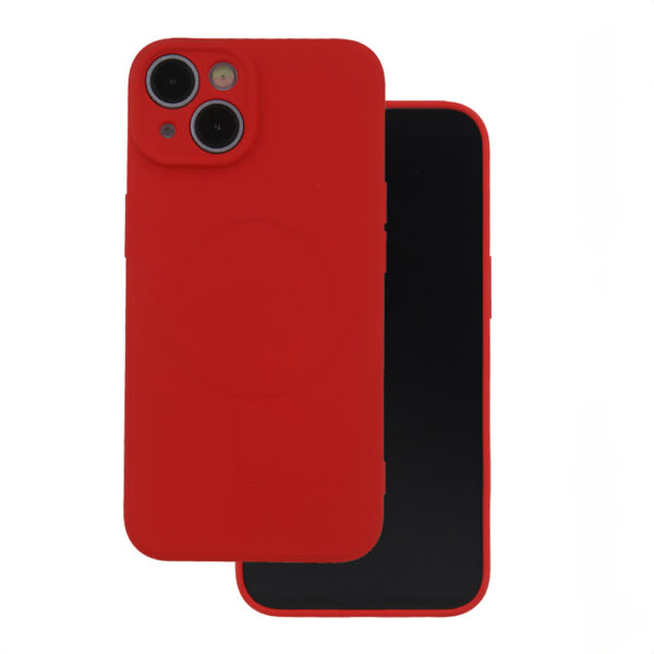 Simple Color Mag case for Samsung Galaxy A56 5G red