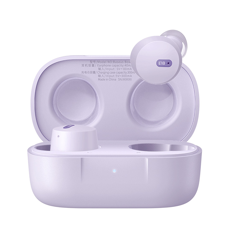 393938_oryg Baseus Bowie E18 True Wireless Earphones Star Purple - Image 1
