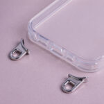 Hook case for Samsung Galaxy A54 5G silver - Image 6