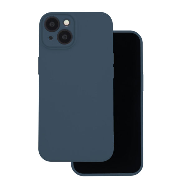 Silicon case for Samsung Galaxy S25 Plus dark blue
