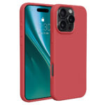 Etteri Silicone case for iPhone 16 Pro 6,3 raspberry
