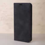 Smart Suede dėklas iPhone 16e – spalva: juoda - Image 6