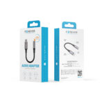 Forever adapter audio AJC-01 jack 3,5 mm - USB-C black - Image 7