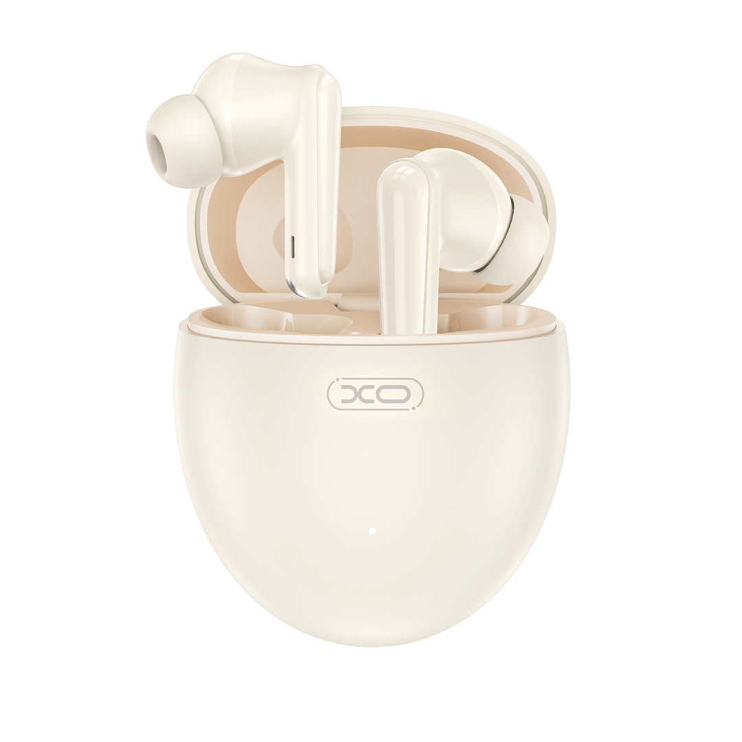 420155_oryg XO Bluetooth earphones G26 TWS beige ANC ENC - Image 1