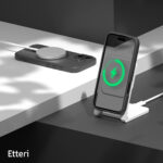Etteri Matt Mag dėklas Samsung Galaxy S25 – spalva: juoda - Image 5