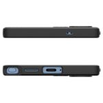 Spigen Liquid Air case for Samsung Galaxy S25 Ultra Matte Black - Image 7