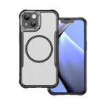 Defender Carbon Mag dėklas iPhone 15 6,1 – spalva: juoda