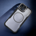 Defender Carbon Mag dėklas iPhone 15 6,1 – spalva: juoda - Image 6