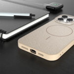 Glitter Thin Mag dėklas iPhone 17 Pro 6,3 – spalva: ruda - Image 6