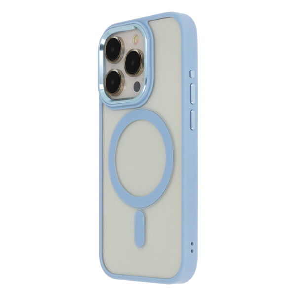 Satin Elegant Mag Case for iPhone 13 6,1 blue