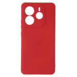 Silicon dėklas Xiaomi Redmi Note 14 5G (Global) – spalva: raudona - Image 3