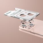 Etteri camera lens protector for iPhone 13 / 13 Mini pink - Image 5